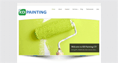 Desktop Screenshot of kdpaintingct.com